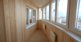Отделка, остекление, утепление балконов в Сосновом Бору от 209 руб. м/2.
